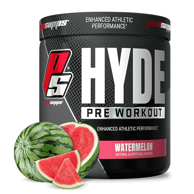 ProSupps Hyde Xtreme Hard-Hitting Energy Pre Workout - Watermelon, 30 Servings
